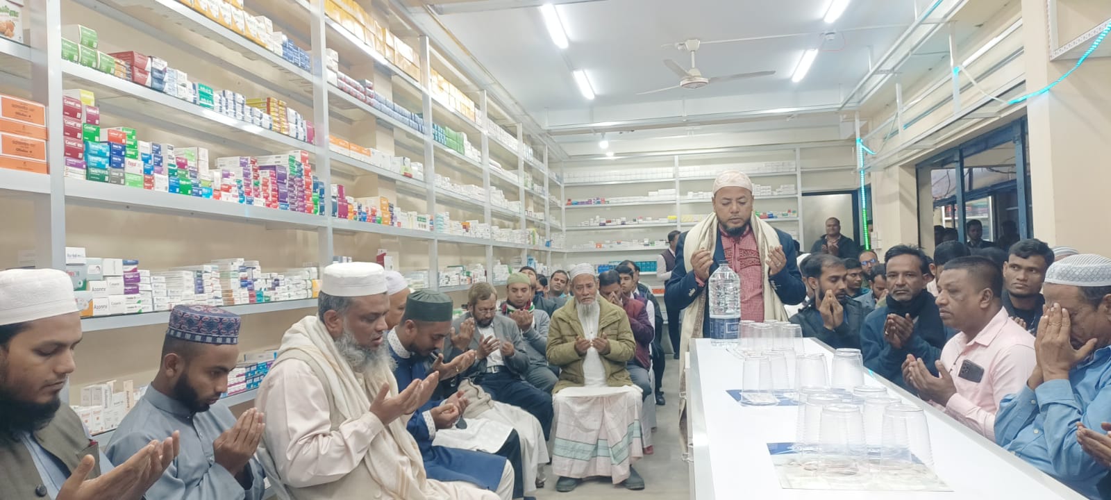 বর্ণাঢ্য আয়োজনে ওসমানীনগরে বিবিয়ানা মডেল ফার্মেসীর ২য় শাখার উদ্বোধন