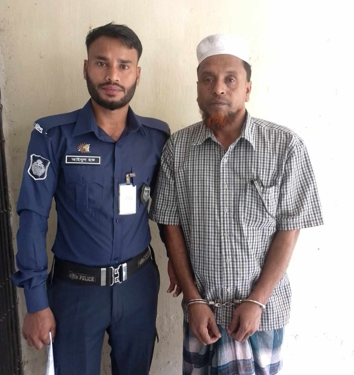 ধর্মপাশায় ডেবিল হান্টের মাধ্যমে শ্রমিকলীগ নেতা মোশাররফ হাসান গ্রেপ্তার