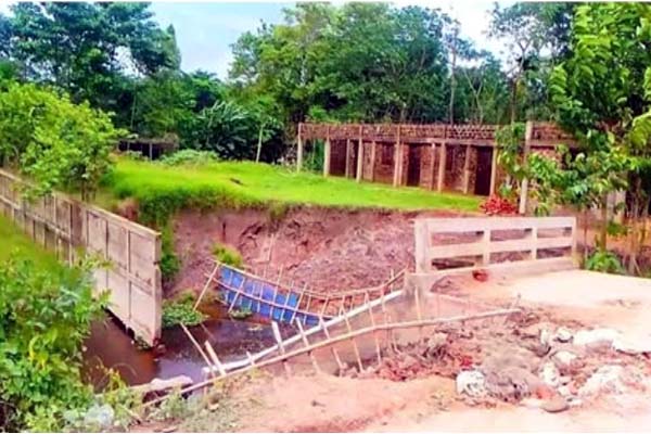 বালাগঞ্জে অপরিকল্পিত কালভার্ট নির্মাণ, ফসলি জমি ধ্বংসের শঙ্কা