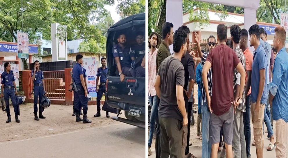 মৌলভীবাজারে স্বেচ্ছাসেবক দলের কর্মীসভা পণ্ড