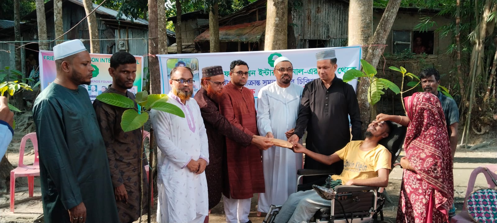 ওসমানীনগরে সুমনের কষ্টে মানবিকতার উদাহরণ ৫ দিনে ৫ লাখ টাকার তহবিল