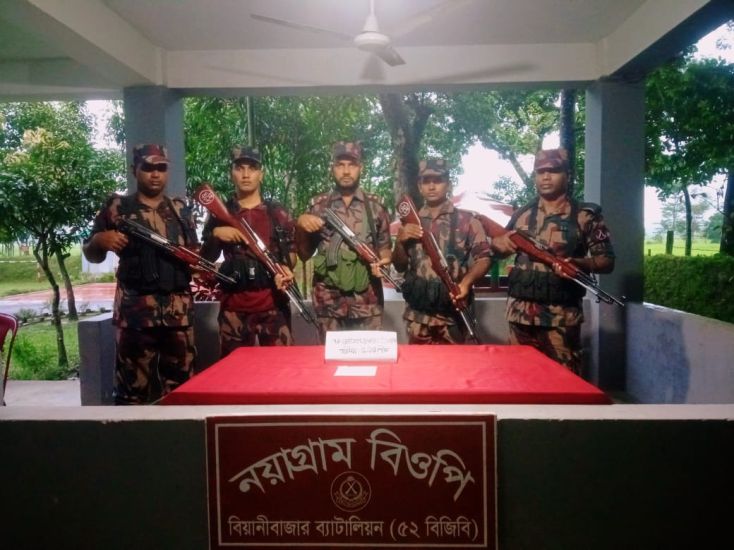 বিজিবির অভিযানে ৫৯৫ পিস গরু মোটাতাজাকরণ ট্যাবলেট উদ্ধার
