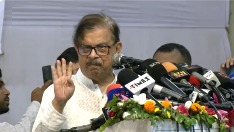 প্রতারক সরকার কীভাবে গ্রহণযোগ্য নির্বাচন করবে, প্রশ্ন মান্নার