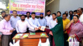 জগন্নাথপুরে প্রান্তিক কৃষকদের মাঝে সবজি বীজ ও সার বিতরণ