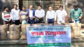 ধর্মপাশায় খাদ্য গুদামে ধানও চাল সংগ্রহের শুভ উদ্ভোদন
