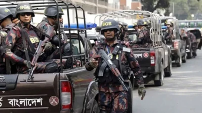 ঢাকাসহ তিন জেলায় ৩৮ প্লাটুন বিজিবি নামছে বৃহস্পতিবার