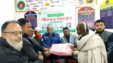 অসহায় শীতার্তদের মধ্যে ওসমানীনগর অনলাইন প্রেসক্লাবের কম্বল বিতরণ