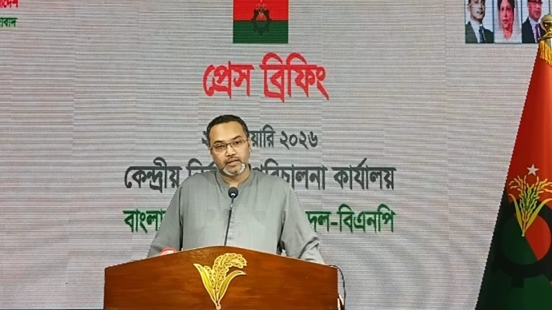 দুর্নীতি নিয়ে বিএনপির বিরুদ্ধে পরিকল্পিত অপপ্রচার করা হচ্ছে: মাহদী আমিন