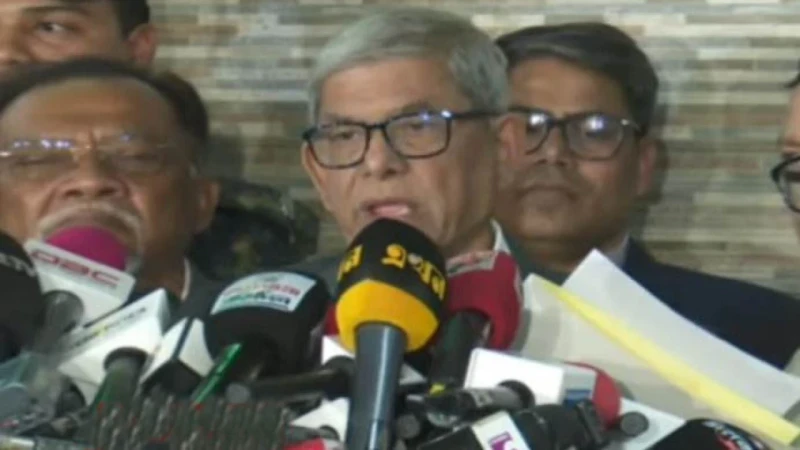 অনেক ক্ষেত্রে ইসি পক্ষপাতমূলক আচরণ করছে: মির্জা ফখরুল