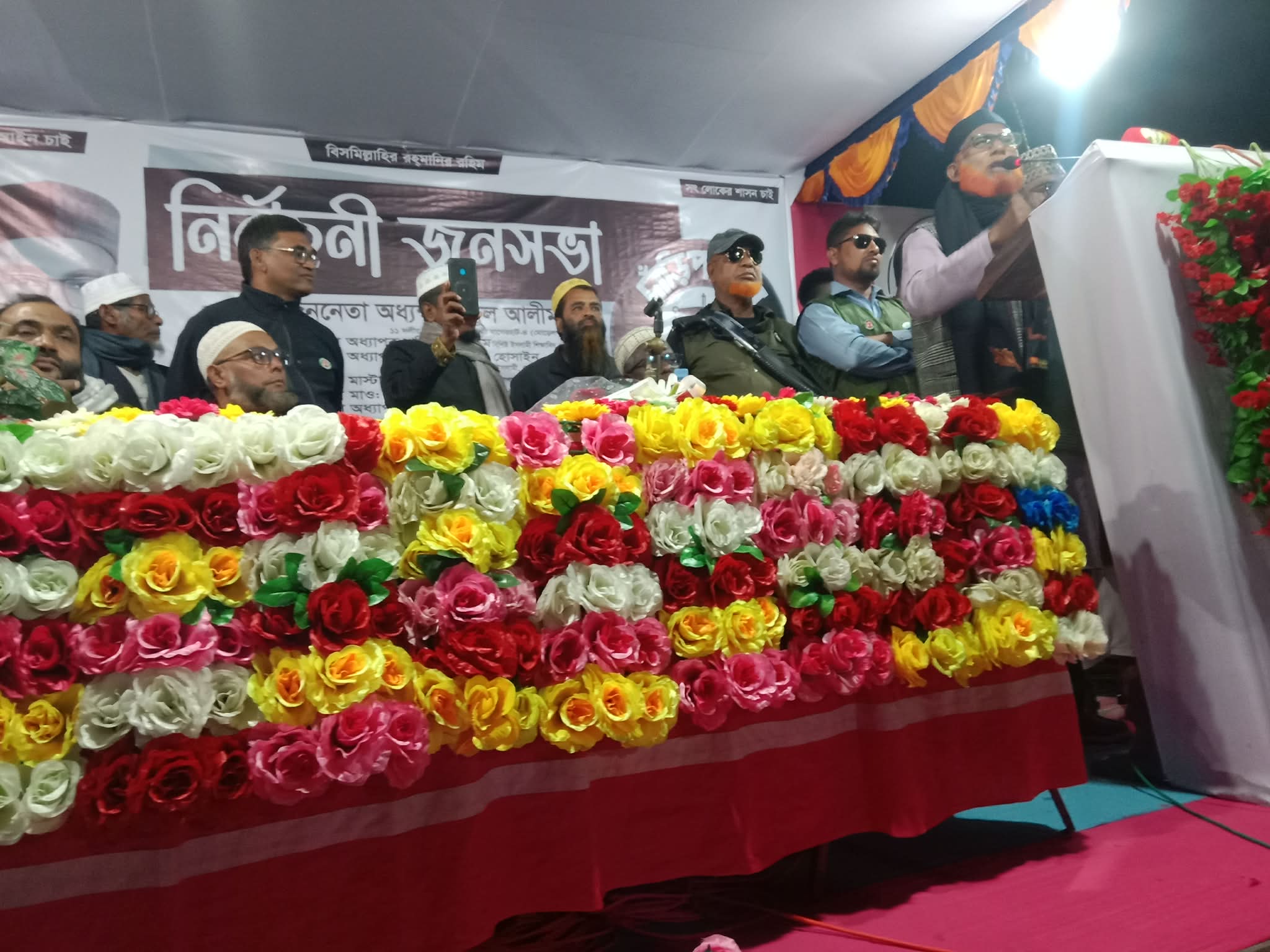 মোরেলগঞ্জে জনসমুদ্রে রূপ নিল জামায়াতের বিশাল জনসভা