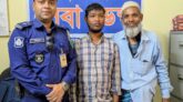 অবশেষে নিখোঁজ রাজিবকে তার পরিবারের কাছে হস্তান্তর করলো দোয়ারাবাজার পুলিশ