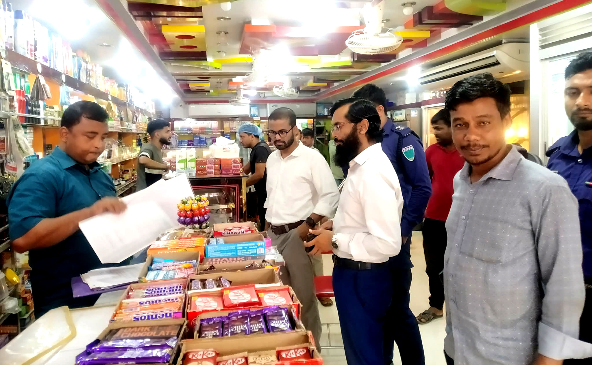 জগন্নাথপুরে ভেজাল বিরোধী অভিযানে জরিমানা