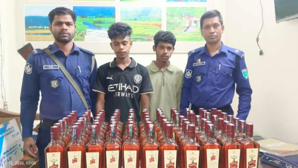 সিলেটে দুই কিশোর গ্রেফতার