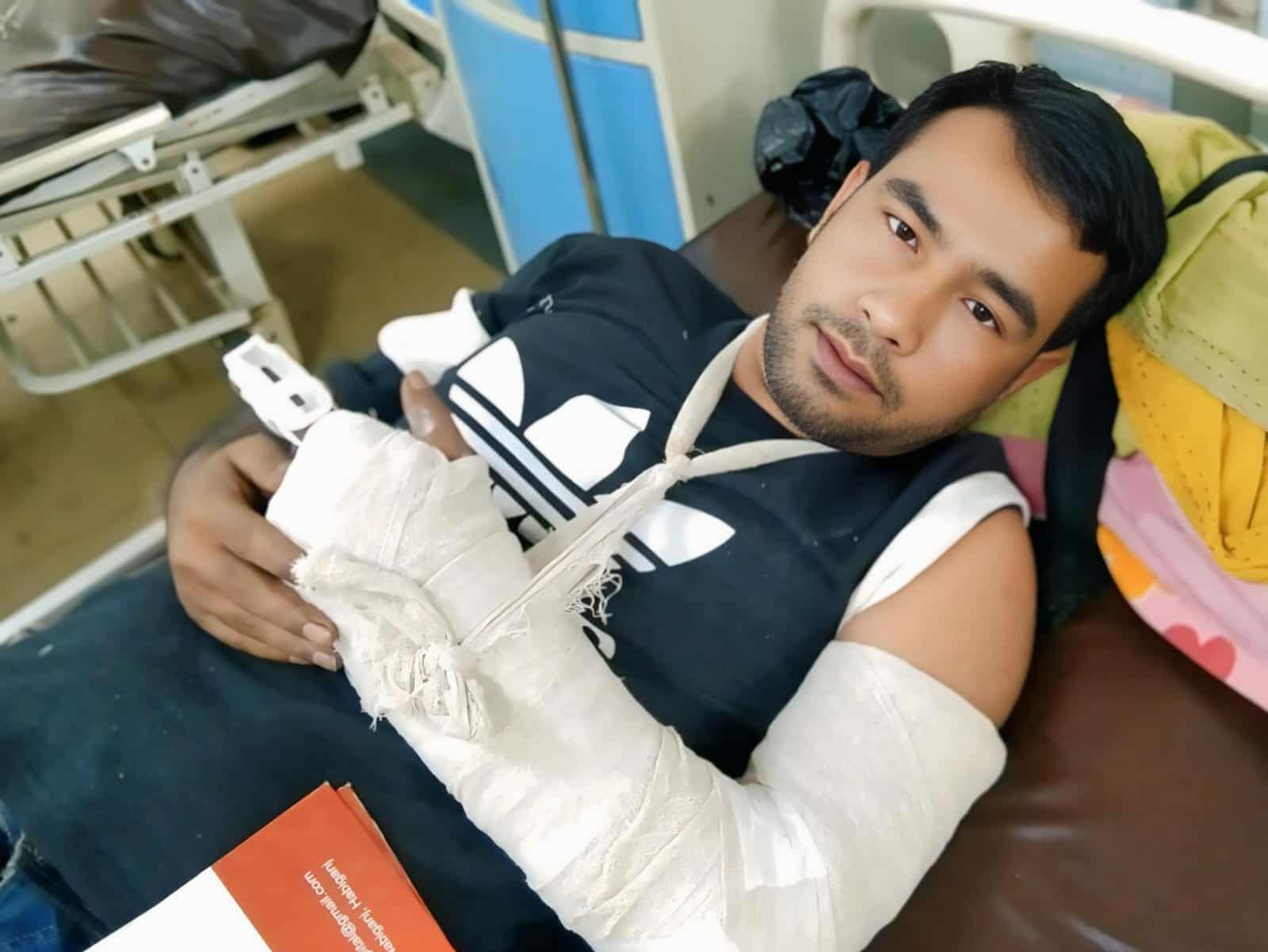 নবীগঞ্জ নদী খাল খননের কাজে অনিয়ম দূনীতির সংবাদ প্রকাশ করায় সংবাদকর্মীর উপর হামলা 