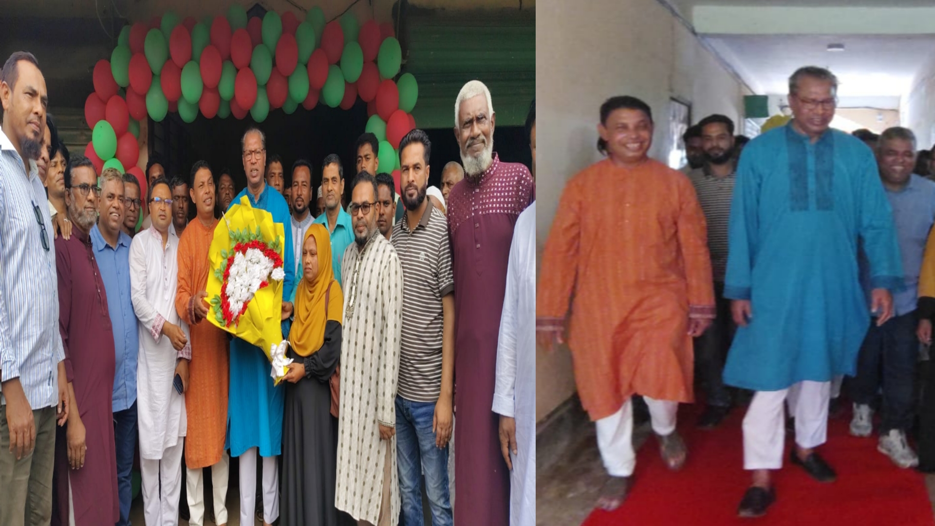 দোয়ারাবাজারে নবনিযুক্ত জেলা পরিষদ প্রশাসককে লাল গালিচা সংবর্ধনা