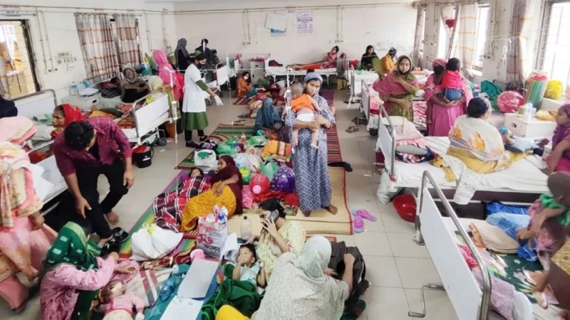হাম ও উপসর্গ নিয়ে আরও ১৭ শিশুর মৃত্যু