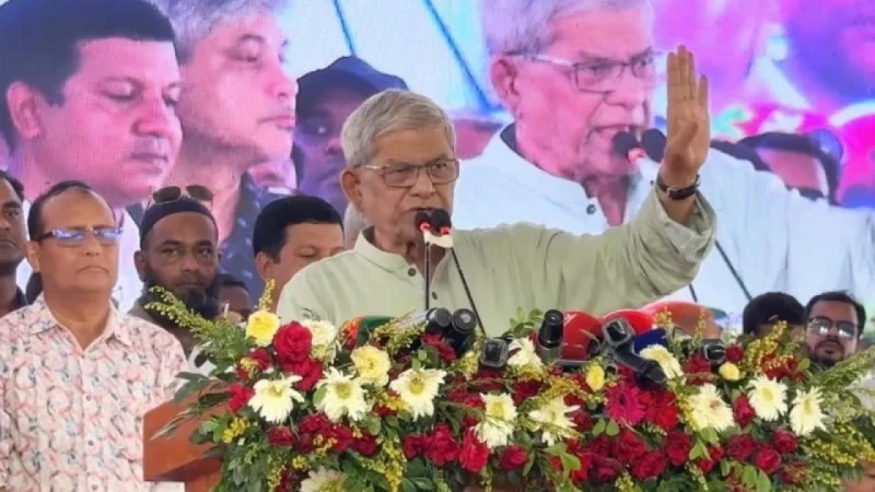 জুলাই সনদ নিয়ে জামায়াত মিথ্যাচার করছে, জনগণ তাদের ক্ষমা করবে না ঠাকুরগাঁওয়ে মির্জা ফখরুল
