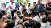 ডে-কেয়ার সেন্টারে ‘অন্যরকম’ সময় কাটালেন প্রধানমন্ত্রী