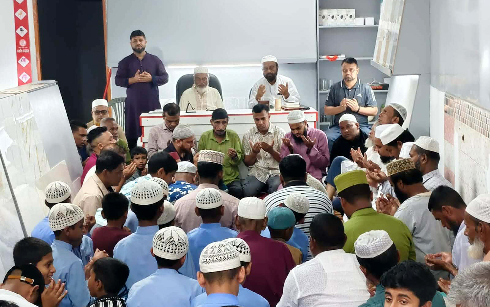 জগন্নাথপুরে মিলাদ মাহফিল অনুষ্ঠিত