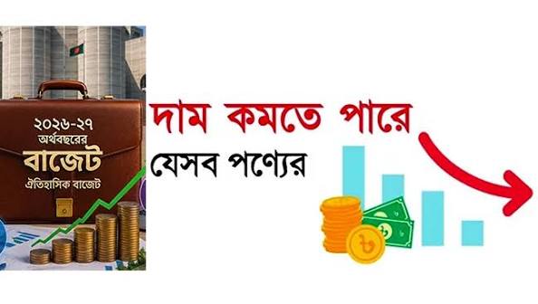 কমতে পারে যেসব পণ্যের দাম