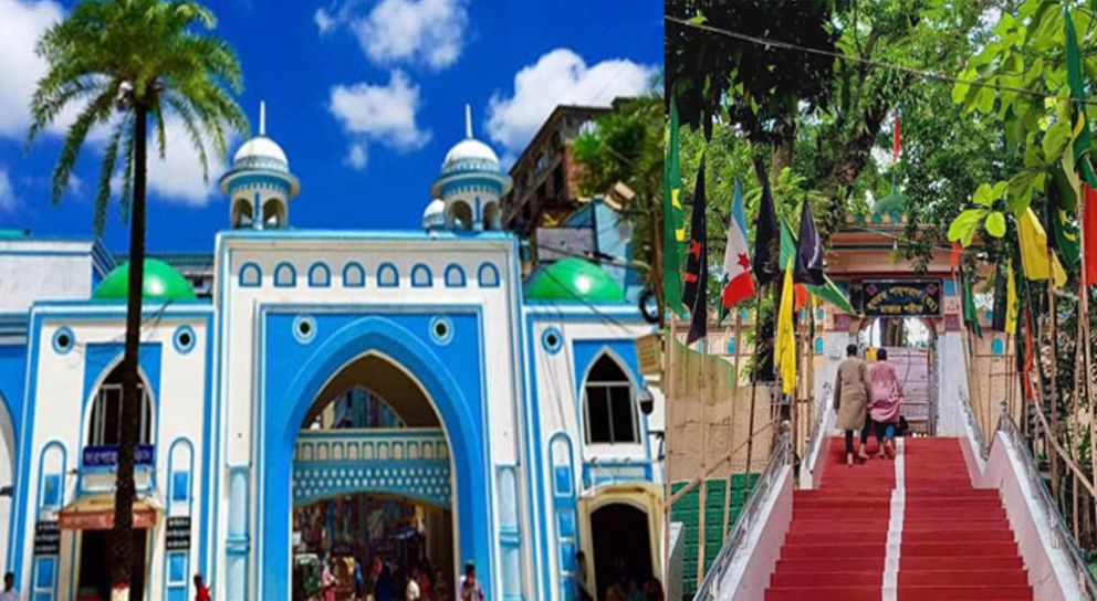 হযরত শাহজালাল ও শাহপরাণ (রহ.) মাজারের দানবাক্সে তালা