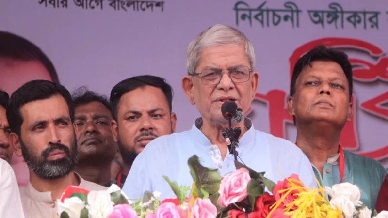 একটা মহল দেশে অস্থিতিশীলতা তৈরির চেষ্টা করছে: মির্জা ফখরুল