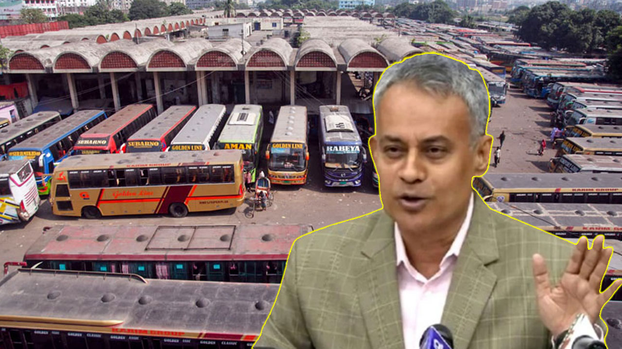গাবতলী ও সায়েদাবাদ বাসস্ট্যান্ডের নতুন স্থান জানালেন মন্ত্রী