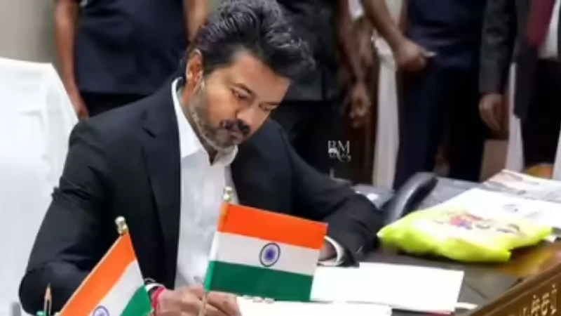 ‘পার্টি ফান্ড’ কেলেঙ্কারির বিরুদ্ধে অভিযান মুখ্যমন্ত্রী বিজয়ের