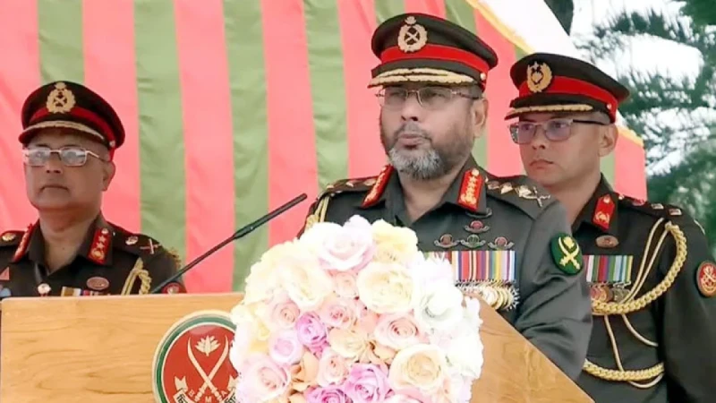 বিশ্বমানের সেনাবাহিনী গঠনের পরিকল্পনা বাস্তবায়ন হচ্ছে: সেনাপ্রধান