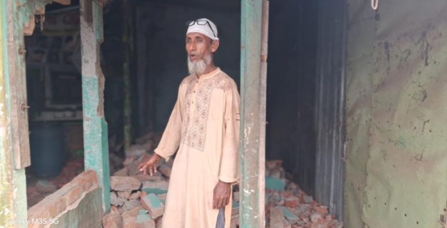 ধর্মপাশায় জায়গা নিয়ে সংঘর্ষে পুলিশ সাংবাদিক সহ আহত ১২ আটক ৪