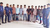 চিতলমারীতে পুলিশের অভিযানে ১১ জন আইনের আওতায়