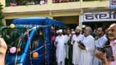 শিক্ষার্থীদের যাতায়াতে নর্থইস্ট বালাগঞ্জ কলেজ ও আব্দুল মতিন মহিলা একাডেমিকে লেগুনা উপহার