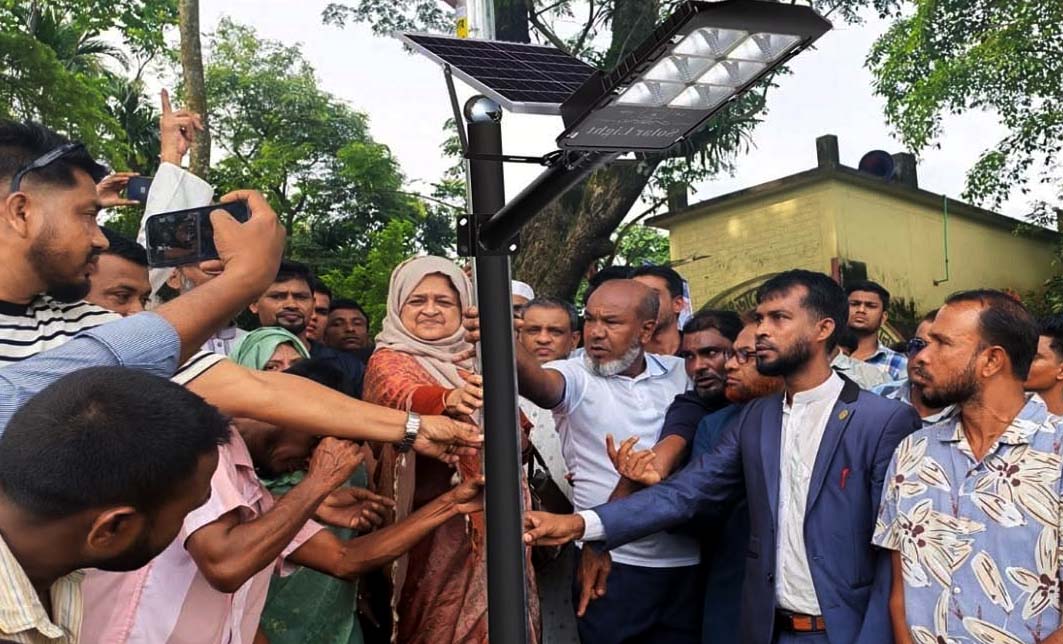 গ্রেটার ভাড়েরা ডেভেলপমেন্ট অর্গানাইজেশন ইউ.কে’র উদ্যোগে আলোকিত হল তিন গ্রাম
