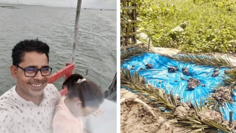 মেয়েকে বাঁচাতে হাওরে ঝাঁপ, প্রাণ গেল বাবার