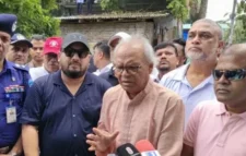 সাবেক রাষ্ট্রপতি আবদুল হামিদের বাড়ির রাস্তার জন্য হাওরের পরিবেশ ধ্বংস করা হয়েছে: রিজভী