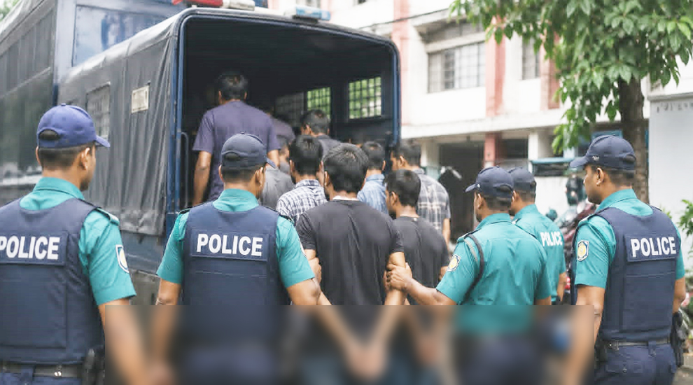 সিলেটে গ্রেপ্তার ২ হাজার ৩২২ জন