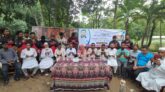 প্রয়াত সাংবাদিক হারুন রশিদের স্মরণে অসহায় পরিবারের জন্য পাকা ঘর নির্মাণের ভিত্তিপ্রস্থর স্থাপন