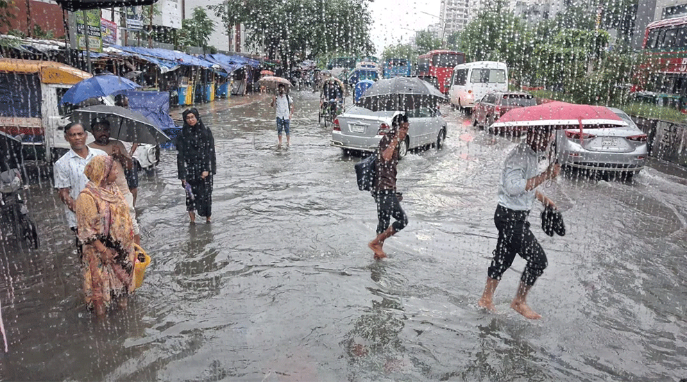 সিলেটে টানা বৃষ্টি নিয়ে দুঃসংবাদ