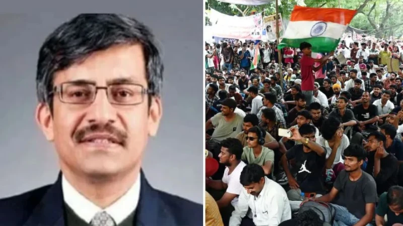 ভারতে প্রশ্নপত্র ফাঁস ইস্যুতে আন্দোলন, শিক্ষাসচিব বদলি