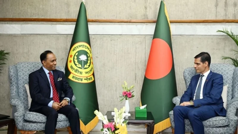 সার্ককে কার্যকর করতে একমত ভারপ্রাপ্ত স্পিকার ও নেপালের রাষ্ট্রদূত