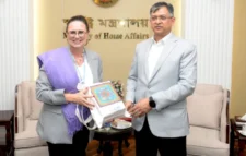 স্বরাষ্ট্রমন্ত্রীর সঙ্গে আইওএম’র নবনিযুক্ত চিফ অব মিশনের সাক্ষাৎ