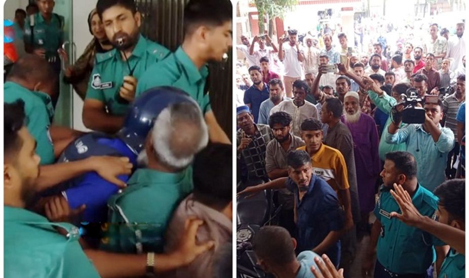 সিলেটে আদালত চত্বরে ফাহিমা হত্যার আ*সা*মির ওপর হা/ম/লা