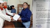ভূমি রেকর্ড ও জরিপ অধিদপ্তরের মহাপরিচালক নিকট সিলেট সেটেলমেন্ট আমিনস ইউনিয়নে স্মারকলিপি প্রদান