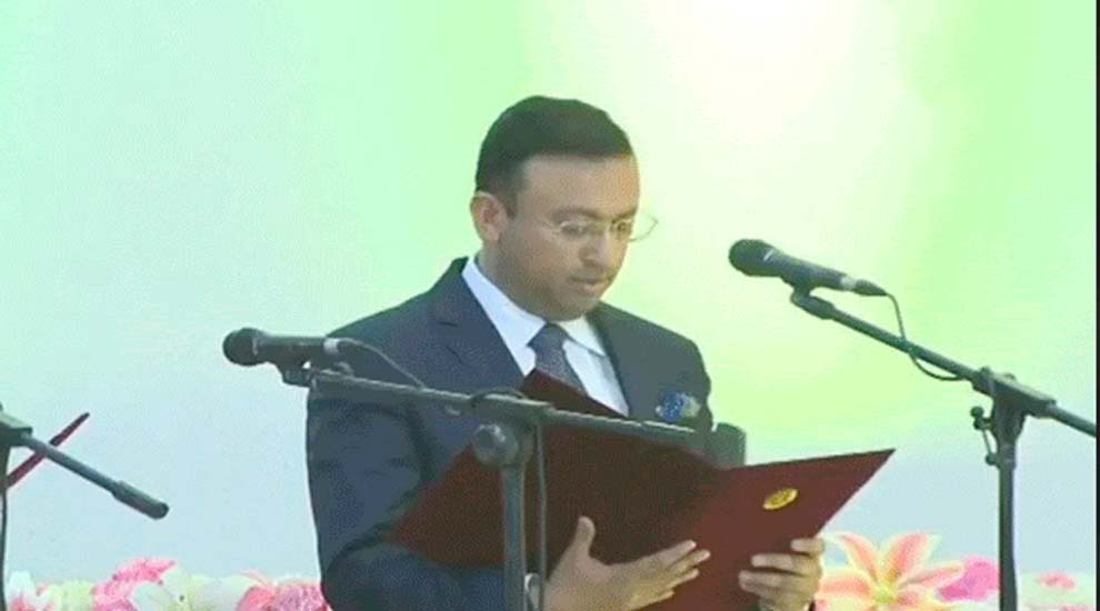 প্রতিমন্ত্রী হিসাবে শপথ নিলেন সিলেটের হুমায়ুন কবির