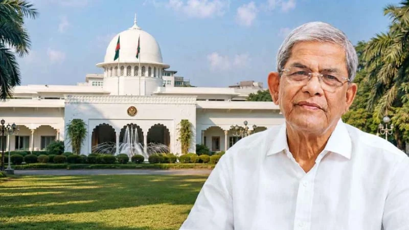 ছাত্র নেতা থেকে বঙ্গভবনের পথে মির্জা ফখরুল