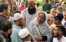 দীপু মনির স্বামী ব্যারিস্টার তৌফিক নেওয়াজের জানাজা অনুষ্ঠিত