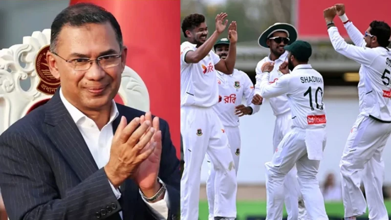 ঐতিহাসিক টেস্ট জয়ে টাইগারদের প্রধানমন্ত্রীর অভিনন্দন