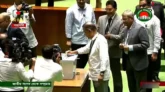 রাষ্ট্রপতি নির্বাচনে জাতীয় সংসদে ভোট দিলেন প্রধানমন্ত্রী, স্পিকার ও বিরোধীদলীয় নেতা