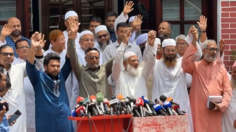 রাষ্ট্রপতি নির্বাচনে ১১ দলীয় জোটের প্রার্থী অলি আহমদ