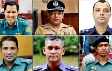 চাকরি হারালেন বিপ্লব, সুদীপ, রুহানীসহ পুলিশের ৬ কর্মকর্তা